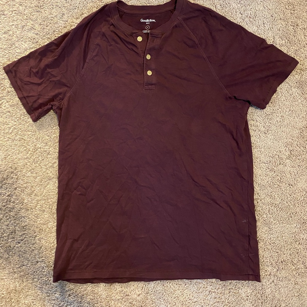 Mens Button Front Shirt